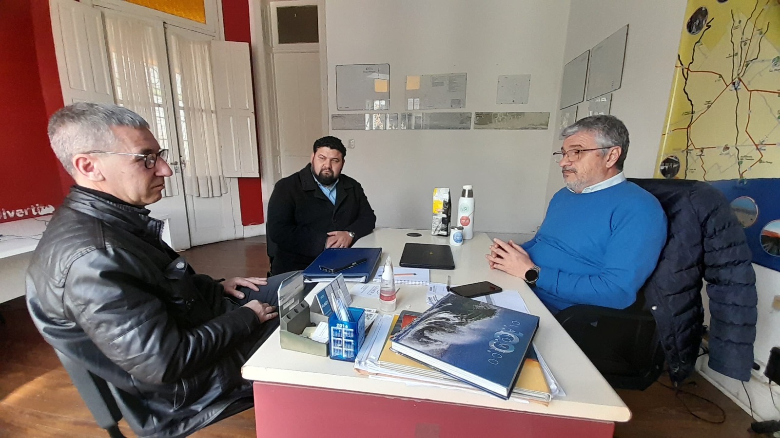 El director de Turismo mantuvo una reunión con representantes de UTHGRA Tres Arroyos