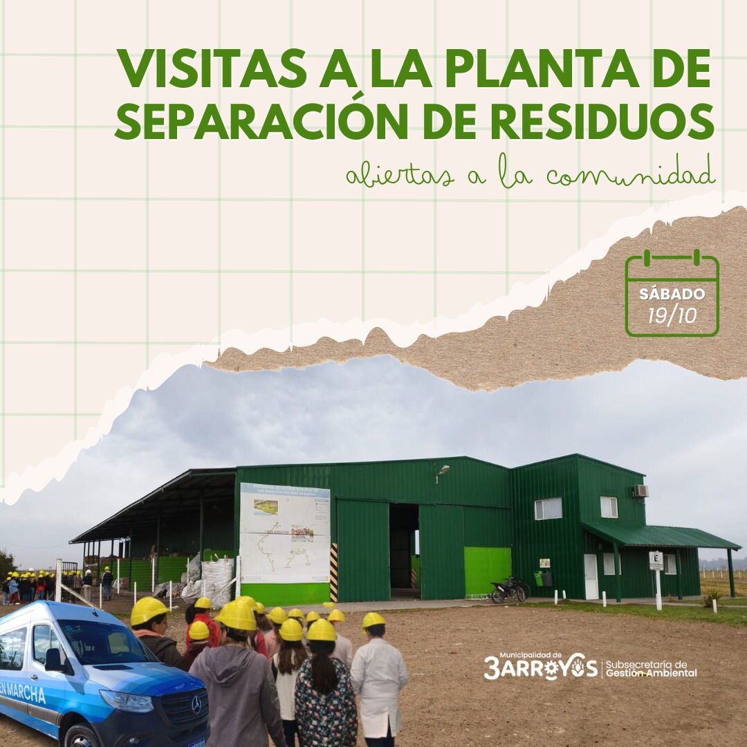 Visitas a la planta de separación para la comunidad