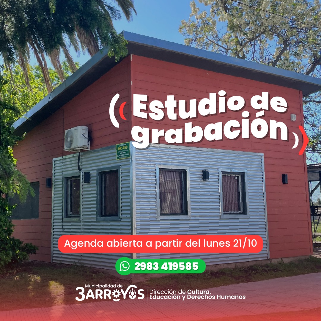 CCE: agenda abierta del Estudio de Grabación