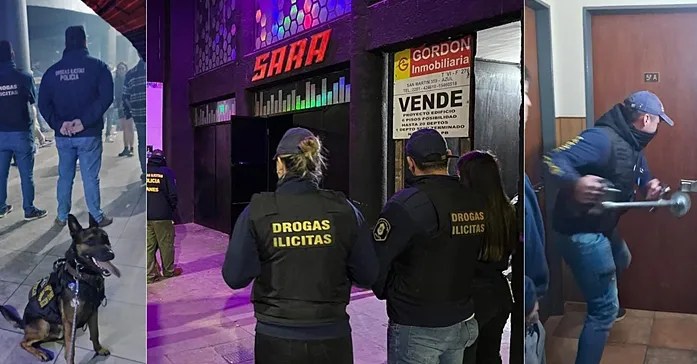 Azul: dos tresarroyenses detenidos por tráfico de drogas en fiestas electrónicas