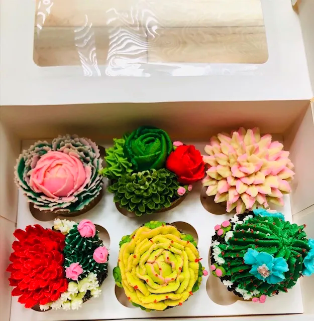 Cactus Gluten Free Cupcakes