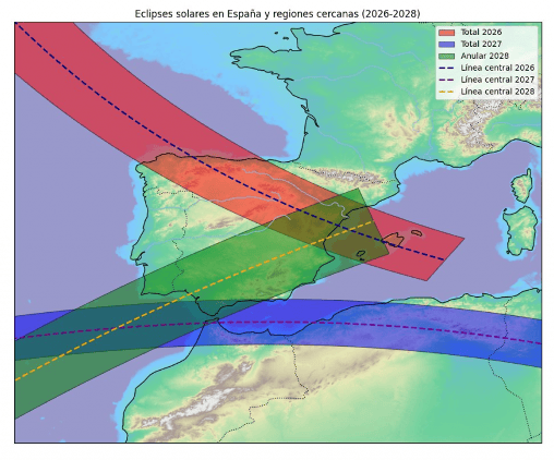Solar Eclipse 2026 Zonas Eclipe Solar 2026 1 