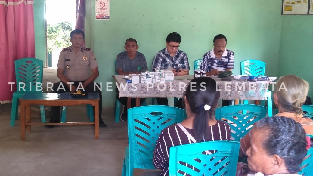 KAPOLSEK NAGAWUTUNG HADIRI PENYULUHAN PENCEGAHAN PENYAKIT DBD - Tribrata  News - Polres Lembata