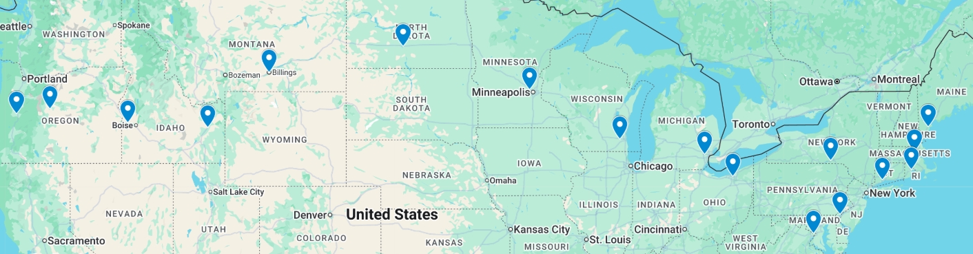 The 2026 Tribute Ride To Fallen Soldiers Northwest 2026 T2FS Route Map.