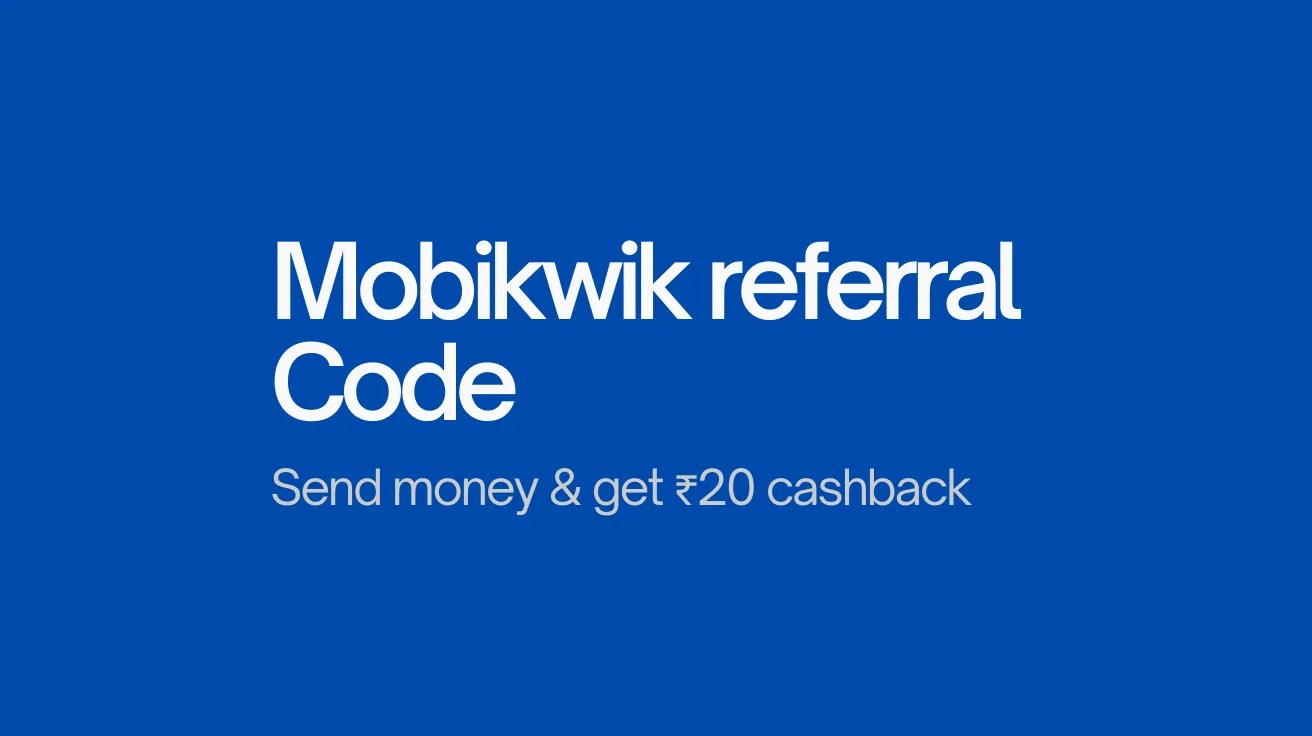 Mobikwik referral code banner image