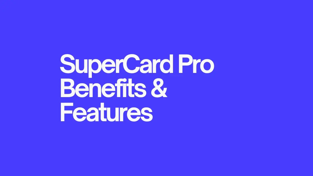 SuperCard Pro credit card