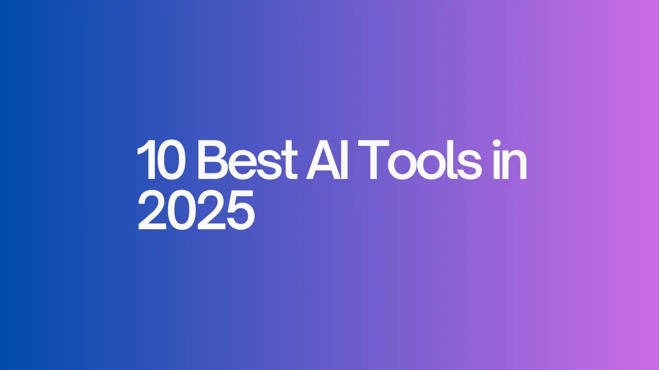 10 Best AI tools