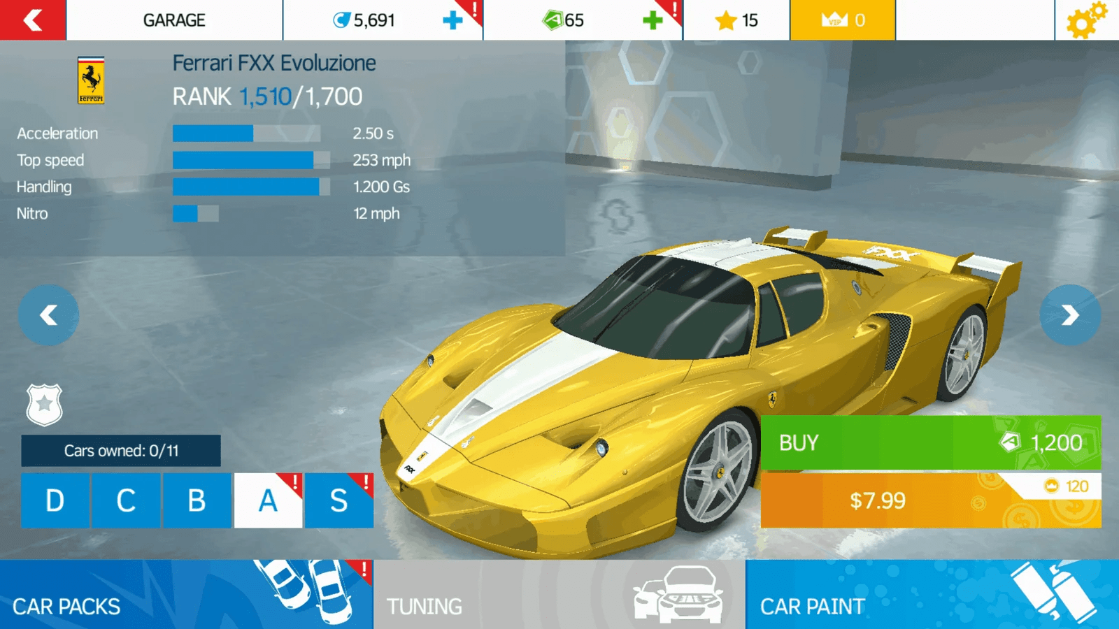 Asphalt Nitro MOD APK 1.7.5a Download (Unlimited Money) | Tricksvile