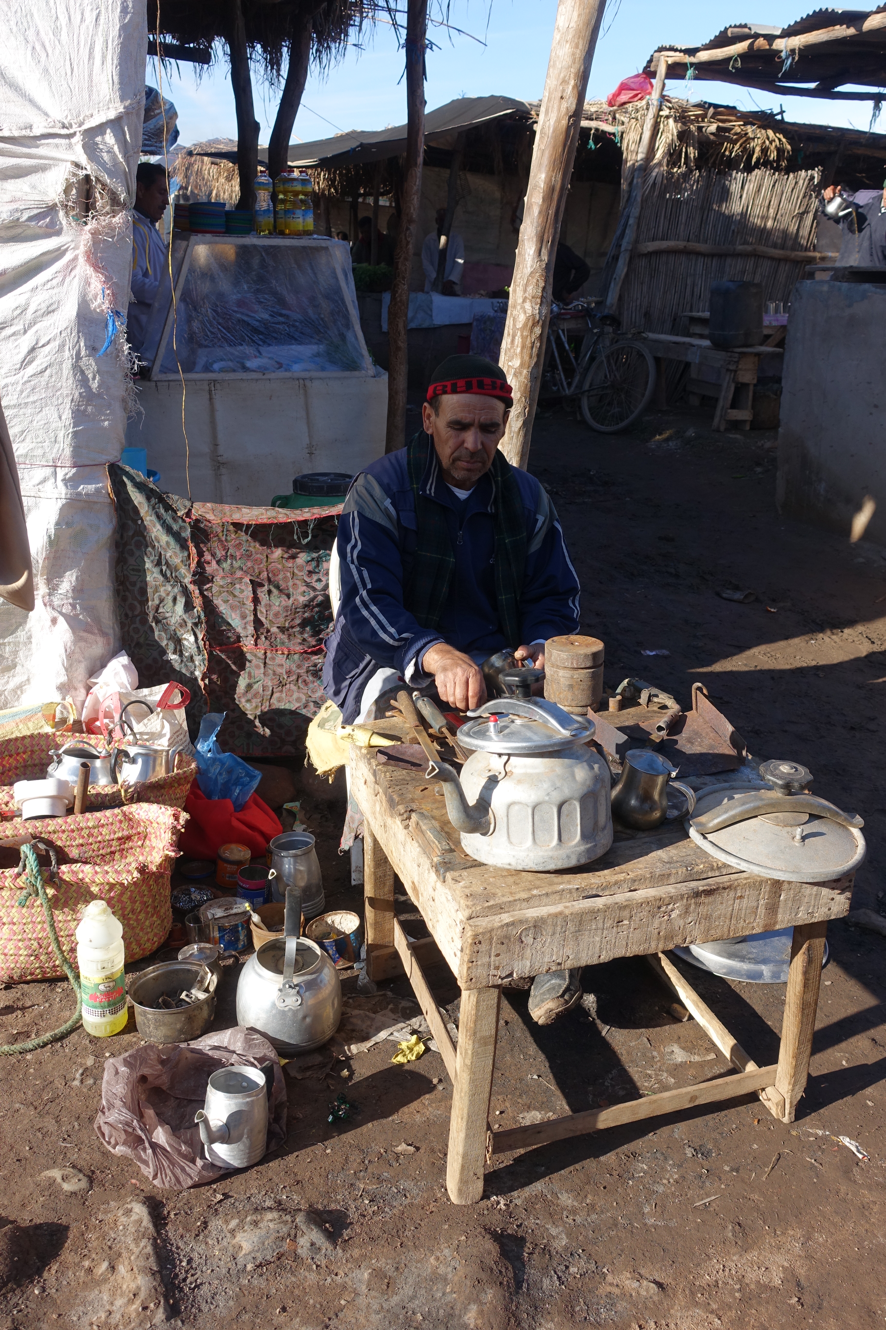 Smith in the berber market