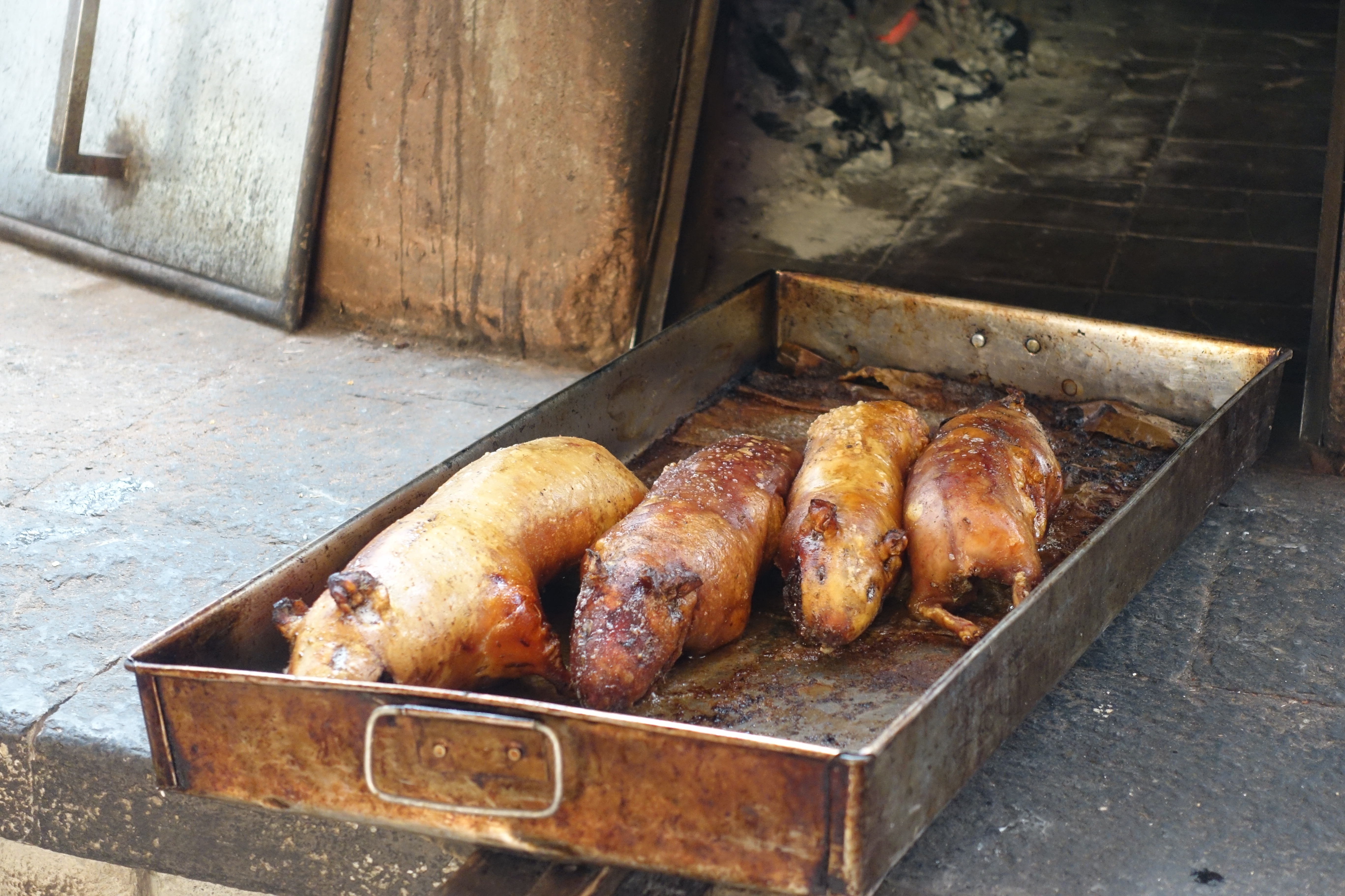 Guinea pigs are a local delicacy