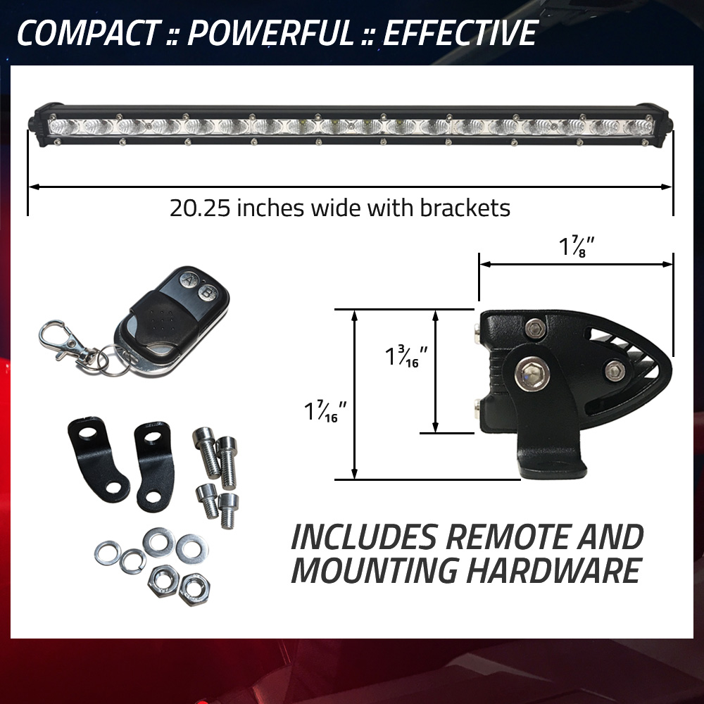 LED Chase Light Model TWO by Brite-Saber | Trigger Wireless Controllers