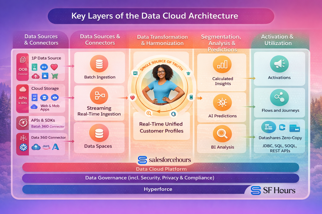 How data cloud 360 works
