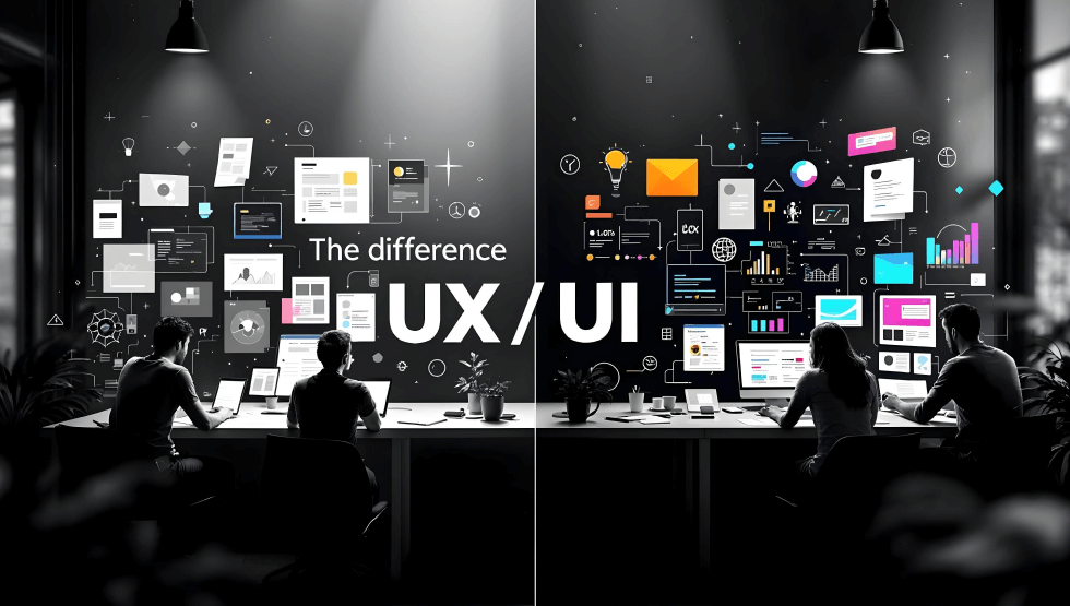 The difference between UX-UI Designs