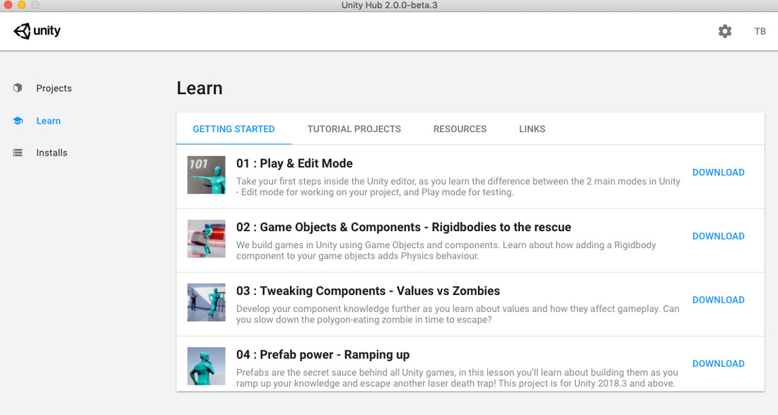 Unity Hub 2 Now Available and at your service