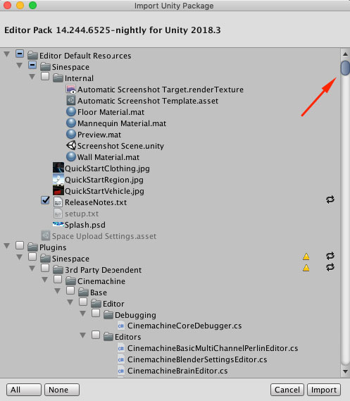 Preserve Your Project Settings