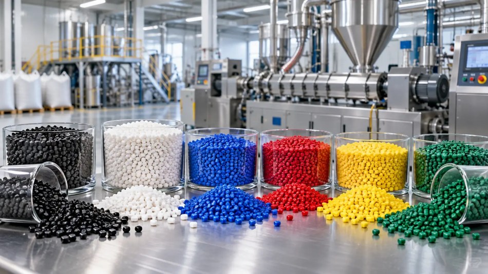 Color masterbatch pellets