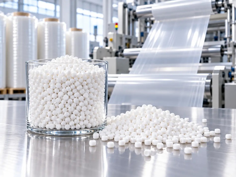 Masterbatch pellets for plastic processing
