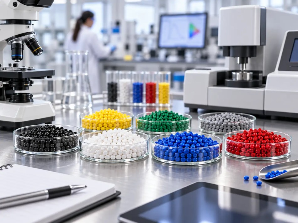 Masterbatch product evaluation and quality testing