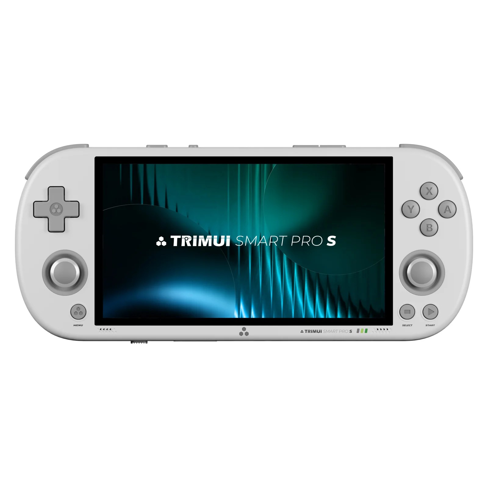 【しげさま】Trimui Smart Pro 白 ケース・箱・グリップ付き TRIMUI Smart Pro S White | Portable Retro Console