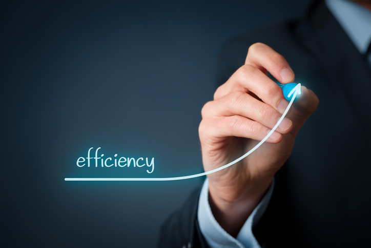 Manager (businessman, coach, leadership) plan to increase efficiency.