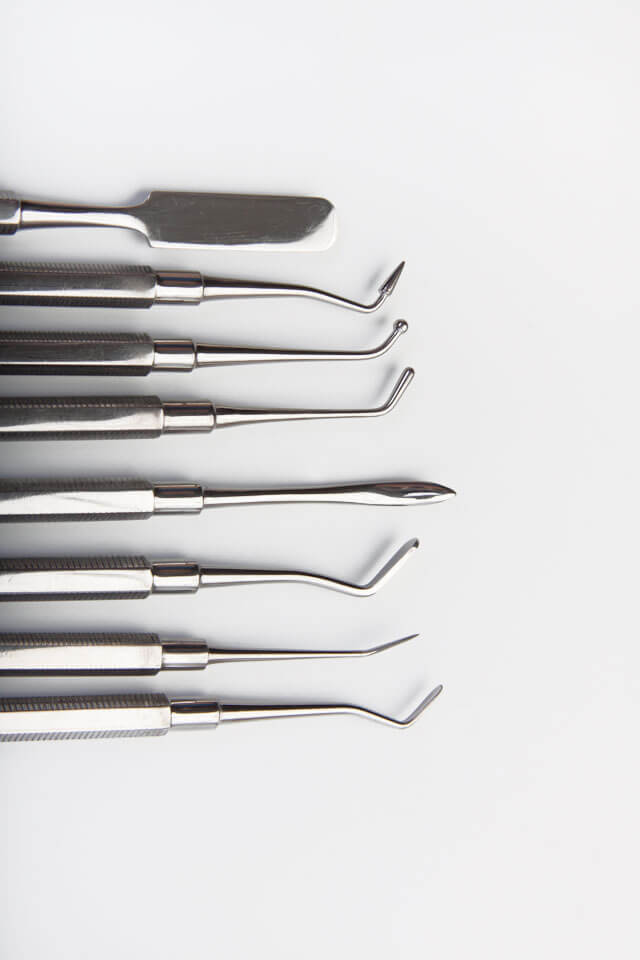 TPDTS Stainless Steel Carving Tools (Dental set) Pottery Supply