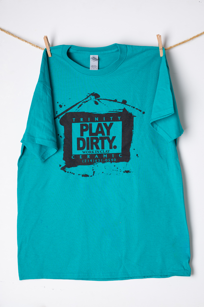 Jade Dome Black Logo Play Dirty T-Shirt 