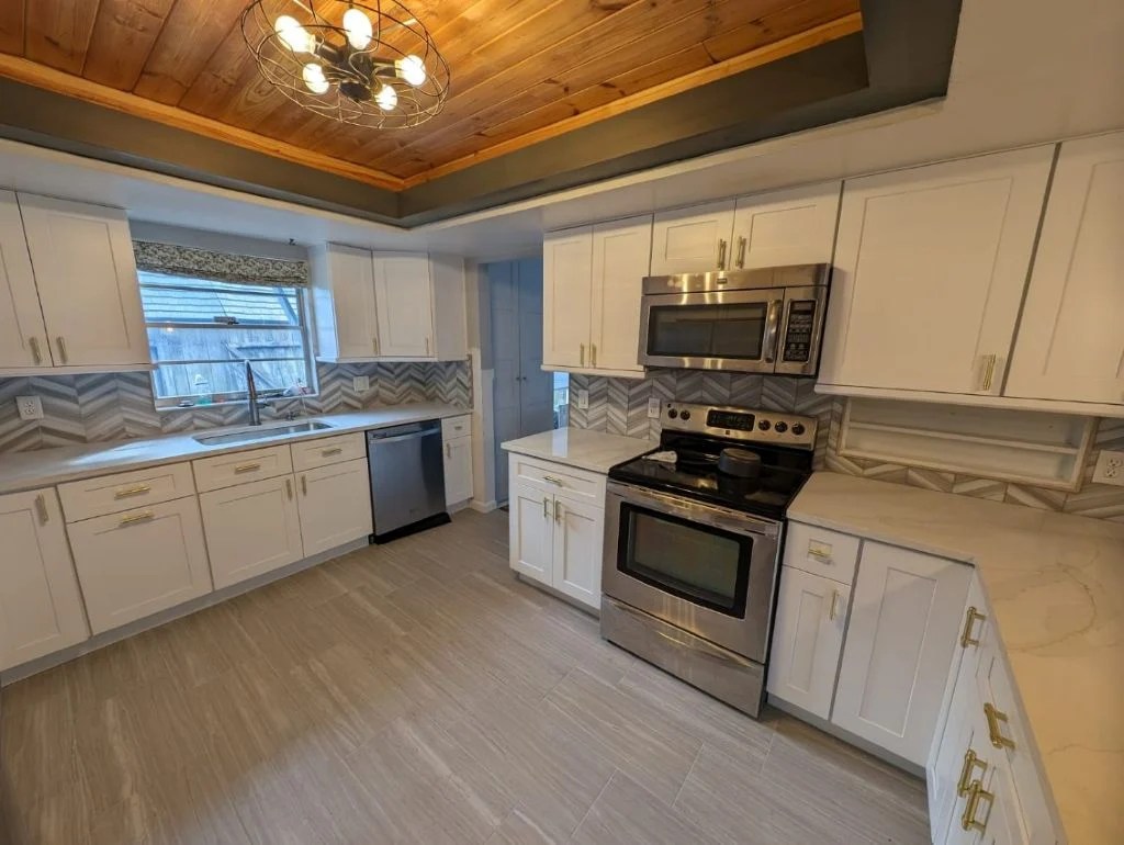 Photo Of finished Kitchen remodel