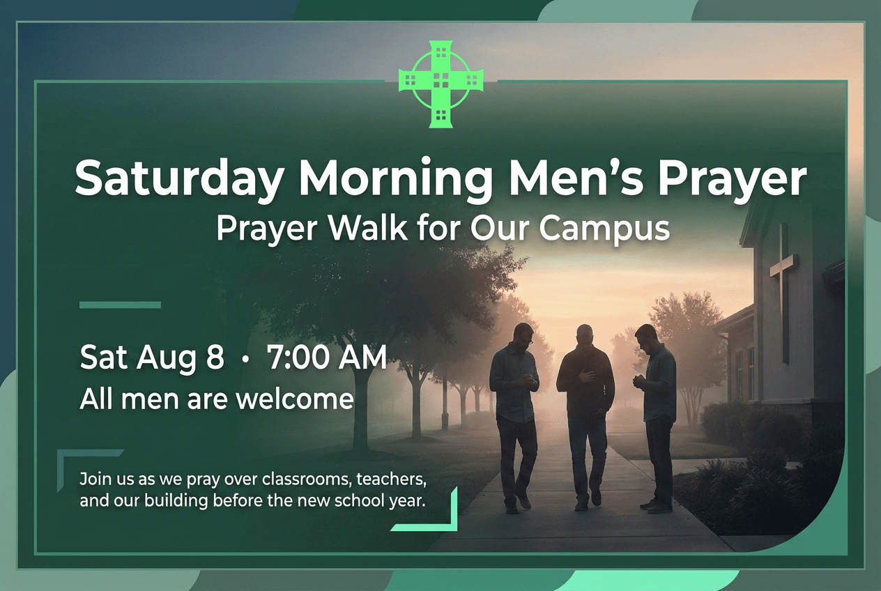 Men’s School Blessing
