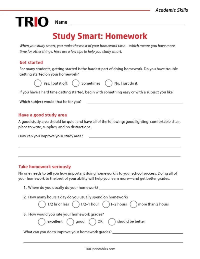 Study Smart Activity Sheet Trio Printables - Abstract Designs - Modern 4K Collection