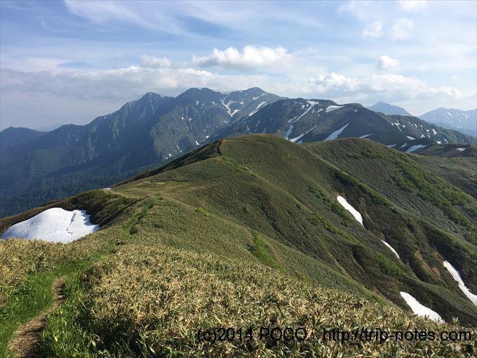 谷川岳馬蹄形縦走 1泊2日テント泊登山(1/2) 初夏のお花を楽しむ