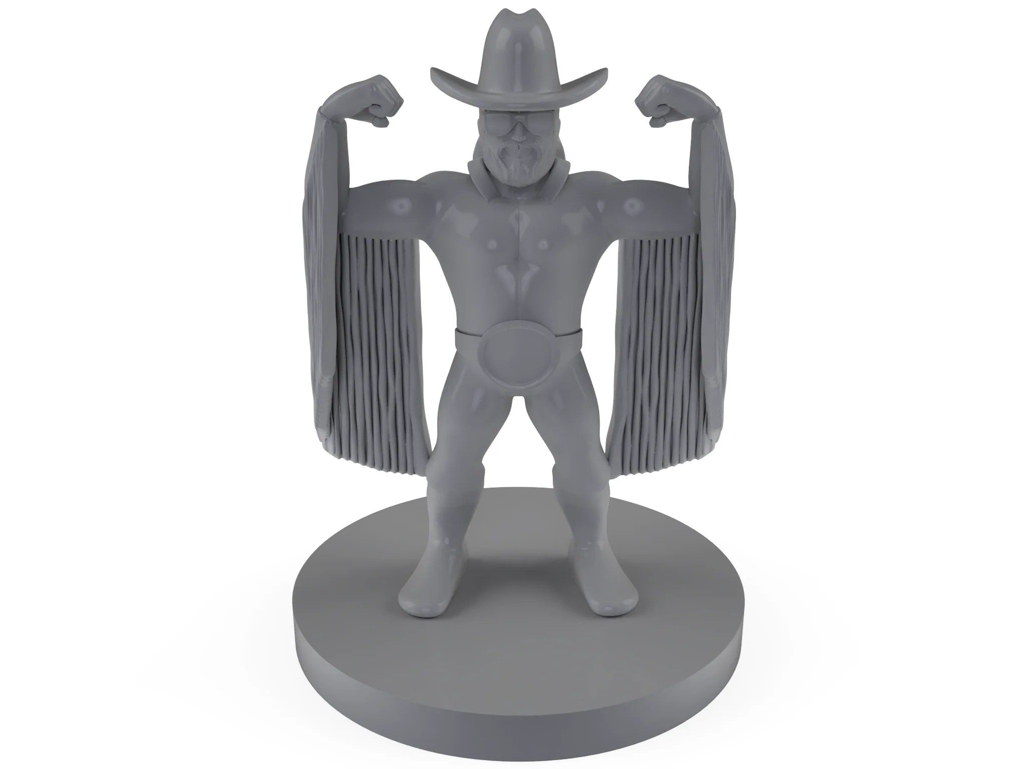 Dwarf Wrestler Bard Tabletop Dnd Gaming Miniature Triple D Designs