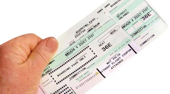 Airline ticket  - flight ticket