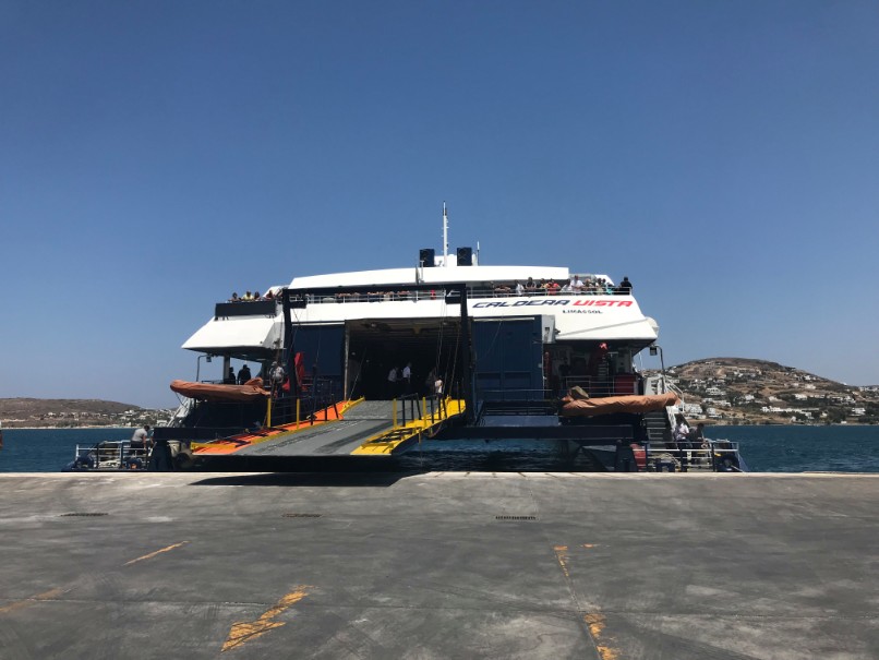 The ferry.