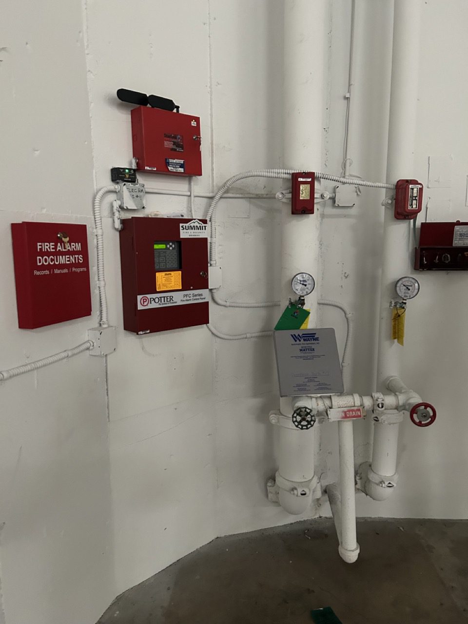 Commercial building inspection, Fire System Inspection