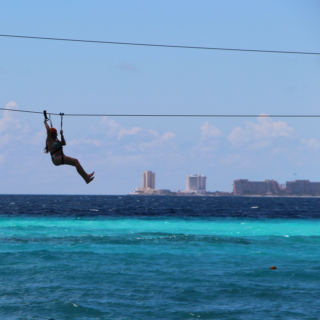 Parque Garrafon - tirolesa