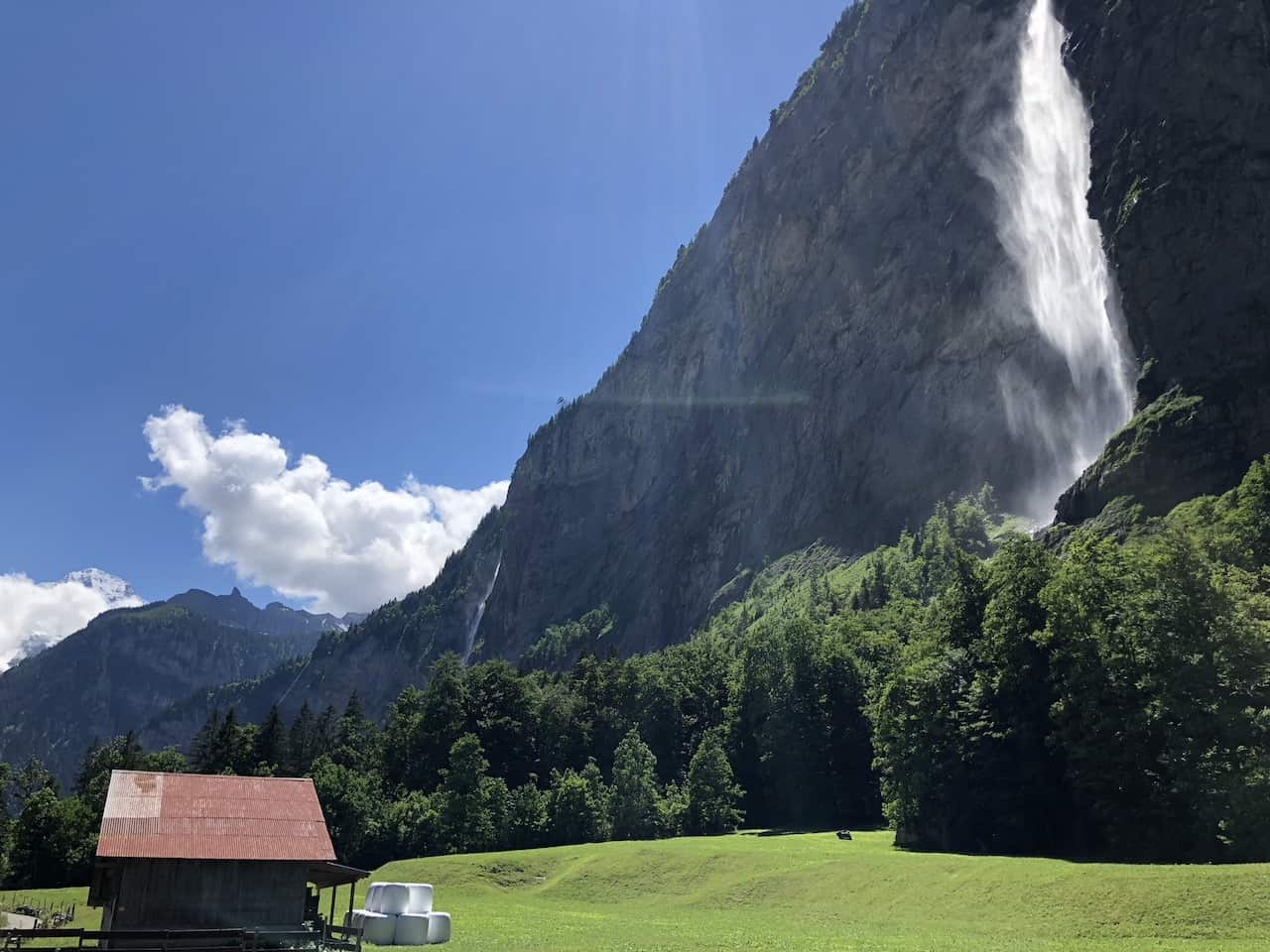 The roar and rush of . A Helpful Lauterbrunnen Valley Guide Lauterbrunnen Hiking Waterfalls