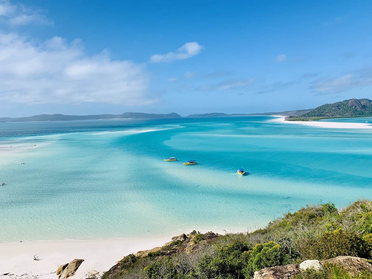 Top pick · whitsundays ocean rafting tour: The Stunning Hill Inlet Lookout Whitehaven Beach Swirling Sands