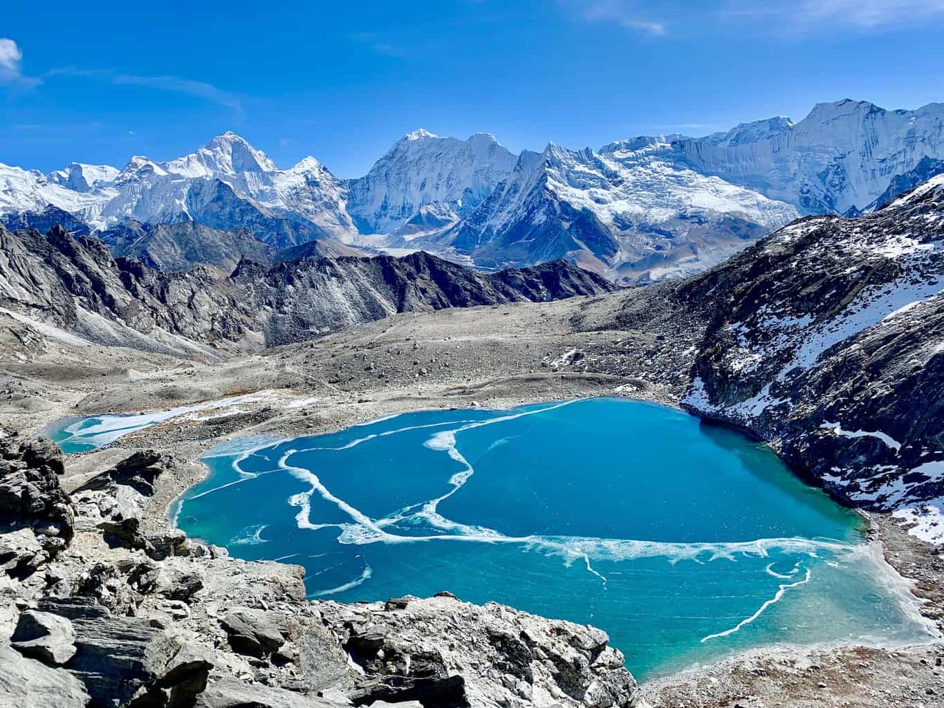 Hiking the kongma la pass trek