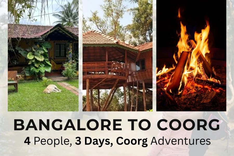 Coorg Tour Package for Friends – 3 Days of Poolside Vibes & Sightseeing