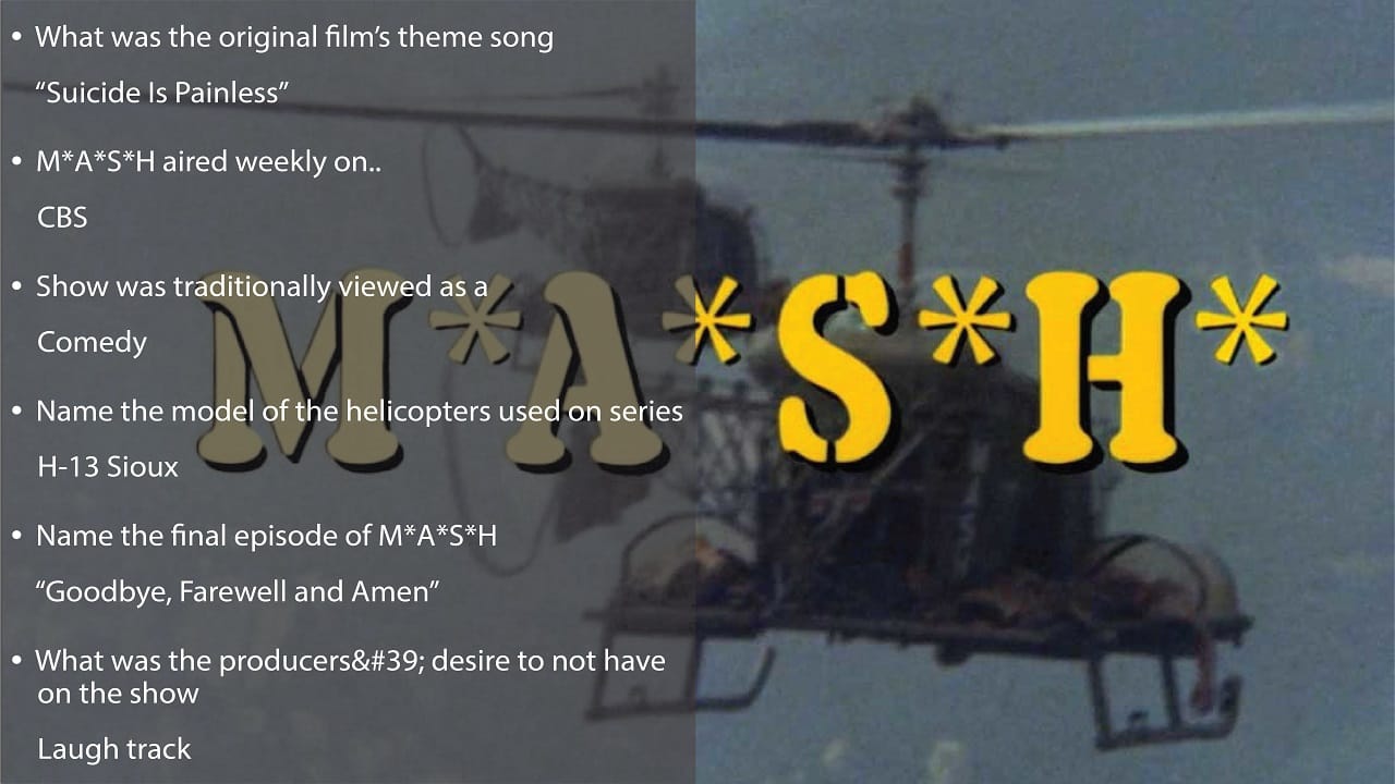 If you love the excitement and allure of online slots, then you probably love the idea of getting paid real money. 85 Mash Trivia Questions And Answers