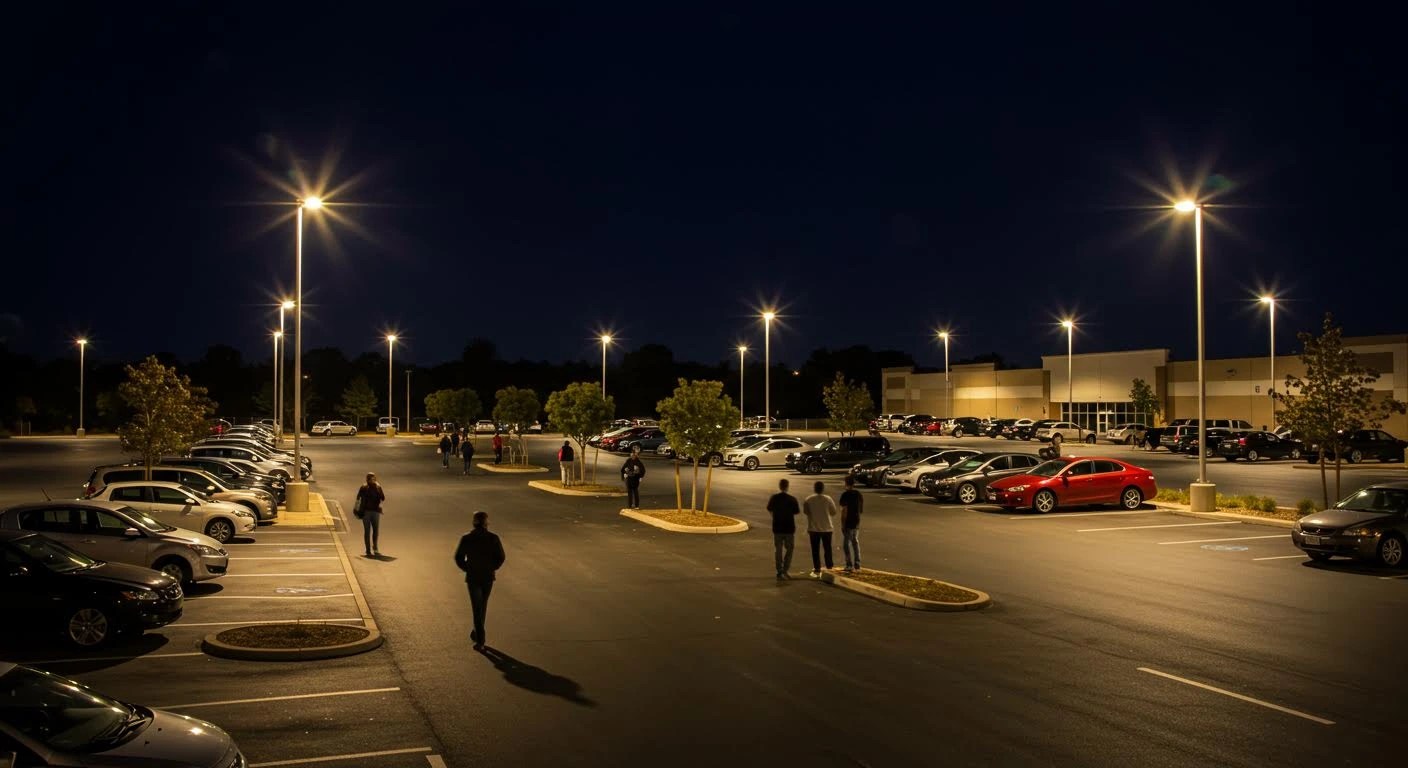 Parking Lot and Security Lighting for Commercial Properties