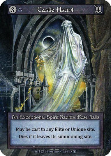 Castle Haunt (foil AL) Exc.