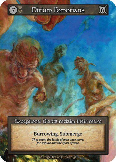 Dirium Fomorians (foil AL) Exc.