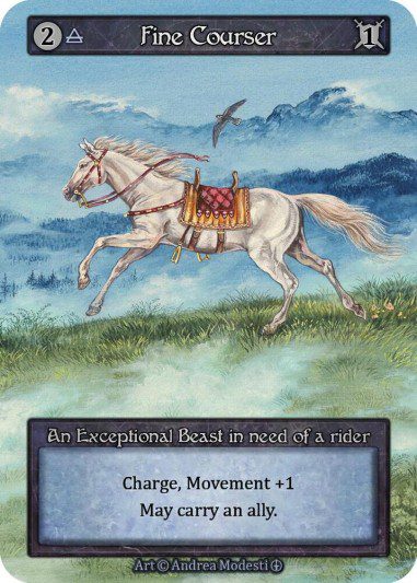 Fine Courser (foil AL) Exc.