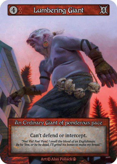 Lumbering Giant (foil AL) Ord.