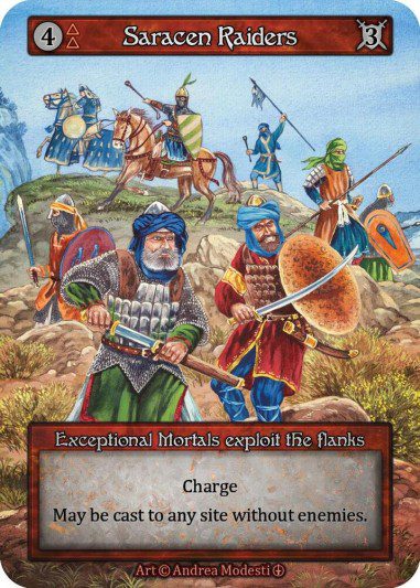 Saracen Raiders (foil AL) Exc.