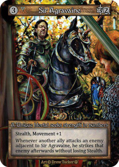 Sir Agravaine (foil AL) Un.