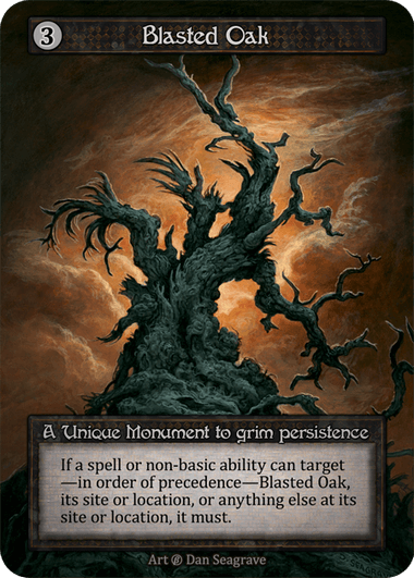 Blasted Oak   β Un.