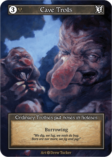 Cave Trolls (foil α) Ord.