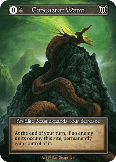 Conqueror Worm (foil α) El.